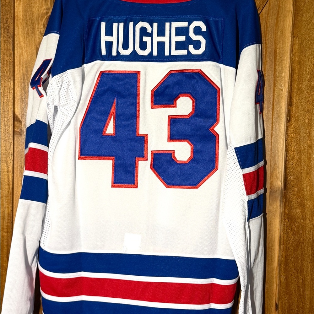 Quinn Hughes Team USA Jersey - Picture 2 of 2